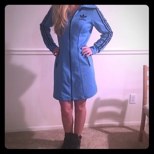 adidas jacket dress