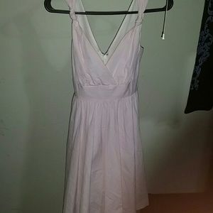 Pastel pink vineyard vines dress