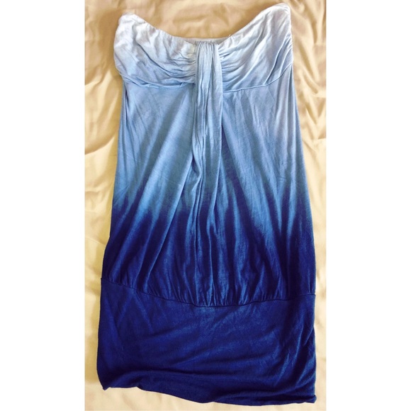 Strapless banded tube top