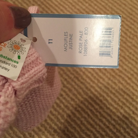 Jacadi Fleece lined mitten - Picture 2 of 2