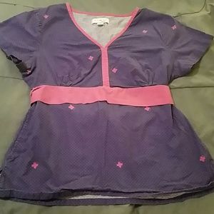 Women's scrub top