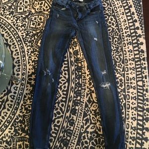 ZARA distressed jeans