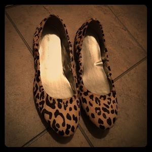 Audrey Brooke Lydia flat in Cheetah Print