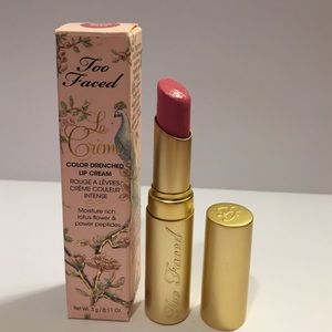 Too Faced lip cream in Razzle Dazzle Rose