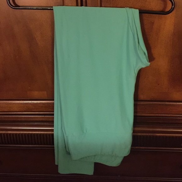 Lularoe TC turquoise leggings