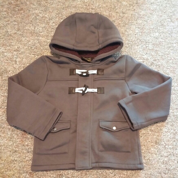 ~Boy's 5/6 Hooded Toggle Jacket~