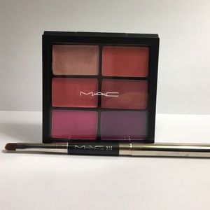 Mac lipstick pallets & lip brush