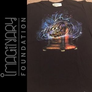 Imaginary foundation t-shirt black with multicolor