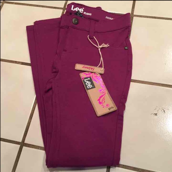 Girl's Lee skinny pants