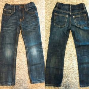 ~Gap Boy's Size 6 Dark Distressed Skinny Jeans~