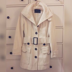 Zara Cream Coat