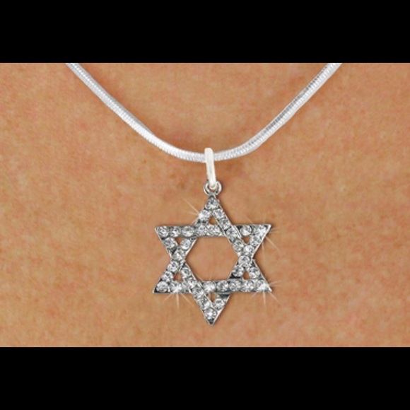Sparkling Star of David Necklace