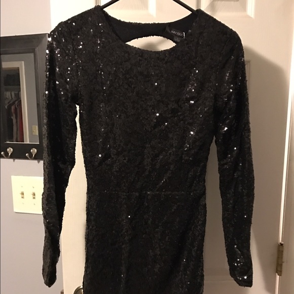 Black sparkly dress