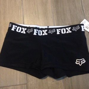 Fox Spandex Shorts- Small