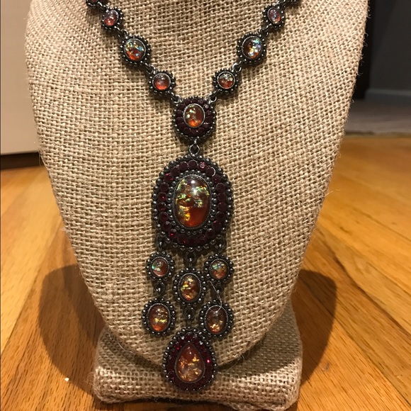 Antique looking Necklace and earrings