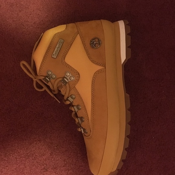 Timberland Men\'s Euro Hiker Boot Wheat Size 10(US)