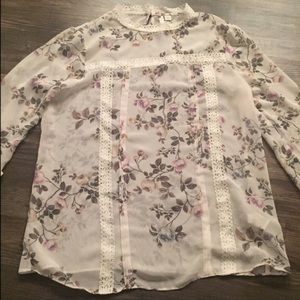 Lauren Conrad Lace Blouse