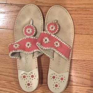 Pink Jack Roger Sandals