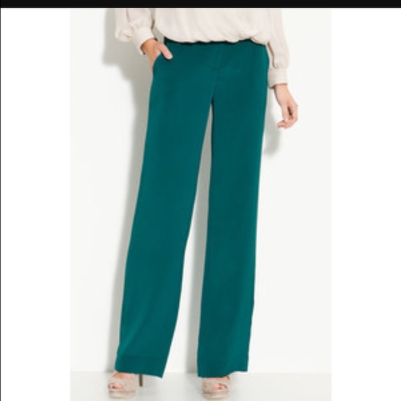 Paige Black Label 100% silk pants
