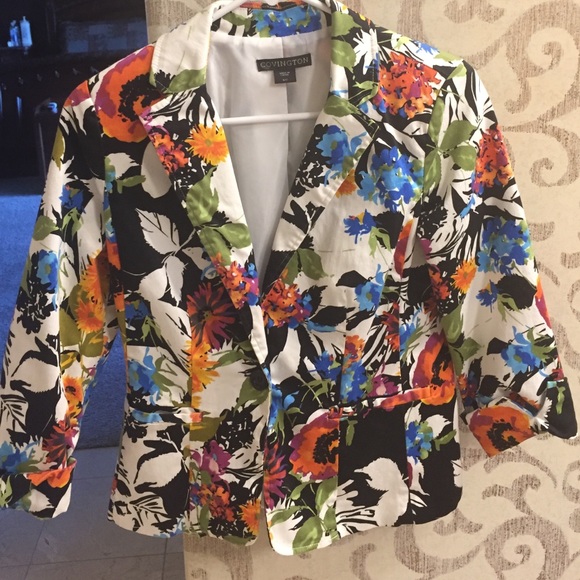 3/4 sleeve blazer