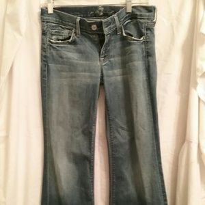 7 For All Mankind Bootcut Denim Jeans