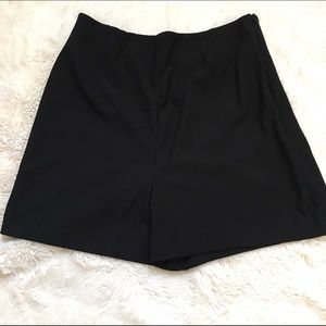 Asos black high waist pinup short