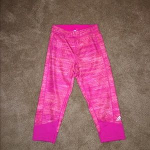 Adidas crop yoga pants