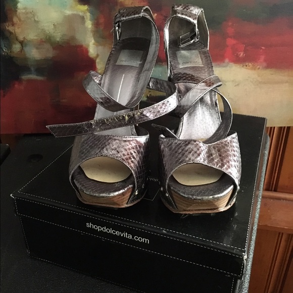 Dolce Vita Leather Platform Shoe