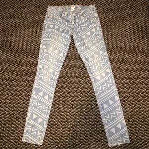 Forever 21 Printed Jeans