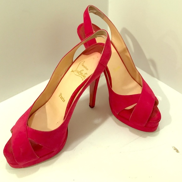 💖one day SALE 💖fuchsia Christian Louboutin