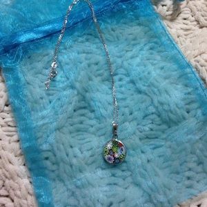 Italian glass necklace