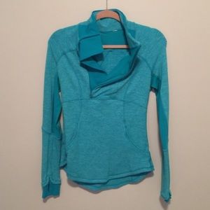 Lululemon top later zip up. Size 6