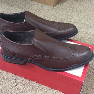 Alpine Swiss Men's Brown slip on size 12