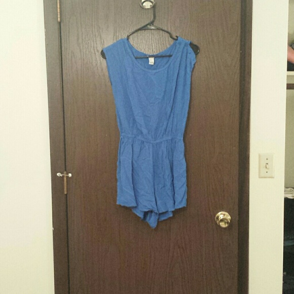 Blue romper forever 21