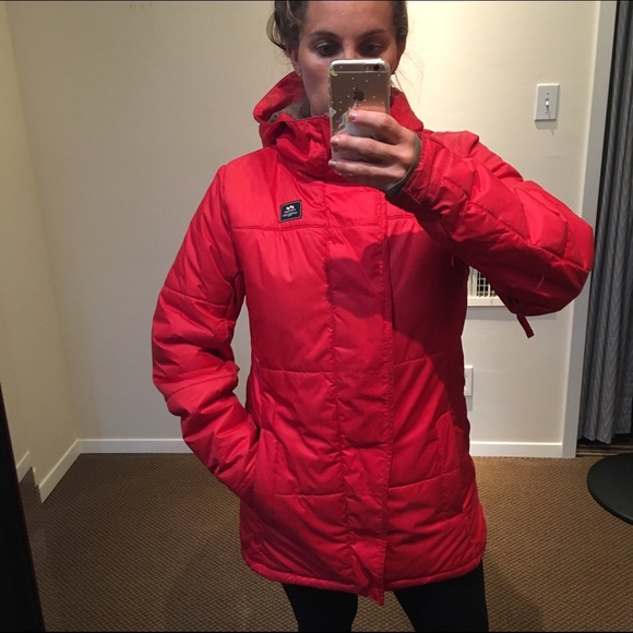 Foursquare puffy ski snowboard jacket