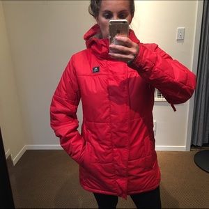 Foursquare puffy ski snowboard jacket