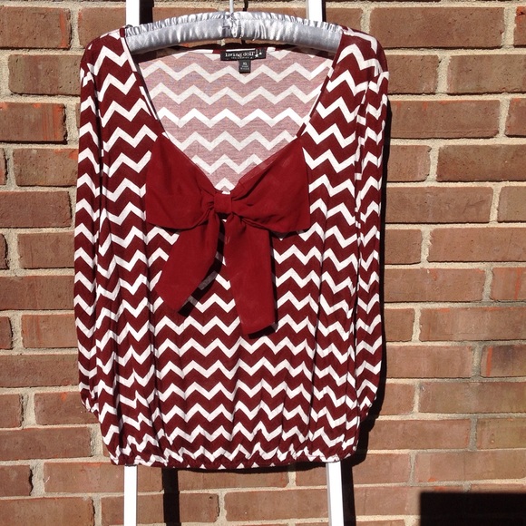 Living Doll Tops - Chevron Blouse