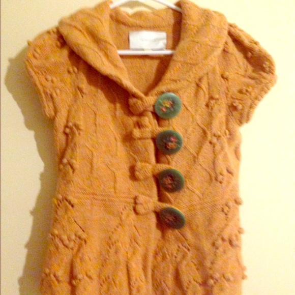 Anthropologie Leifsdottir Sylvan Scene cardigan M
