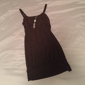 As you wish brown dress