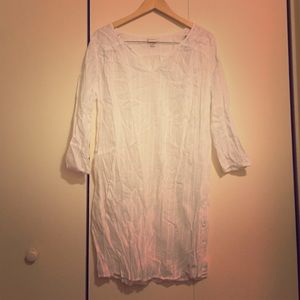 Merona white 3/4 dress