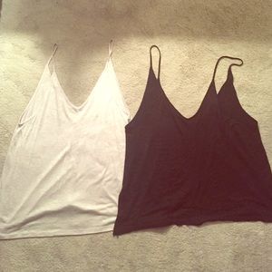 Two baggy tanks