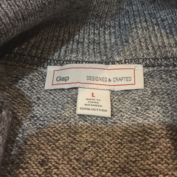 Gap men's sweater size large - Picture 2 of 3