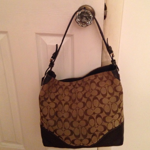 Medium Brown Coach purse