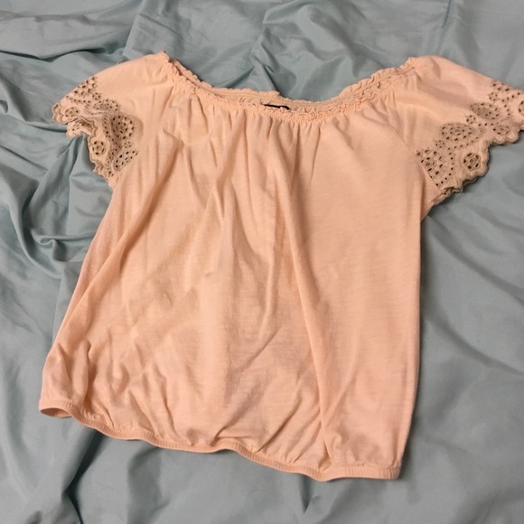 Off the shoulder shirt