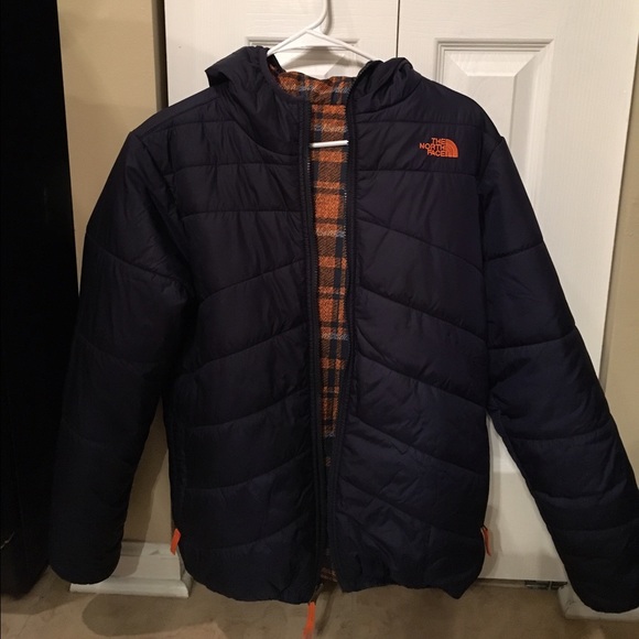 North Face boys XL reversible winter coat