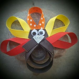 Turkey Hair Clip