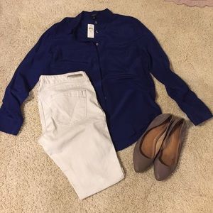 Ann Taylor Silk Blouse