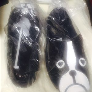 Marc by Marc Jacob shorty suede dog face