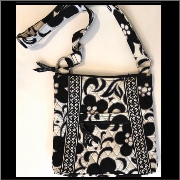 Vera Bradley Handbags - Vera Bradley black & white crossbody