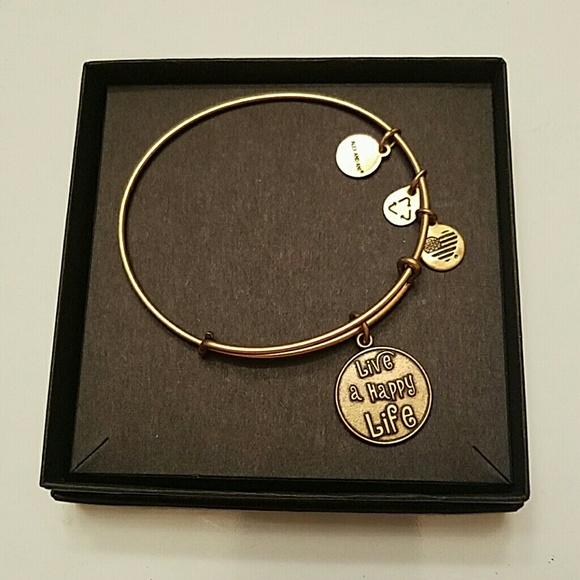 Alex & Ani Live a Happy Life bracelet